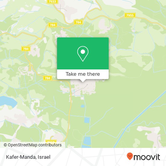 Kafer-Manda map