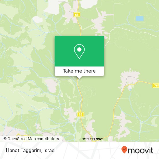 Карта H̱anot Taggarim