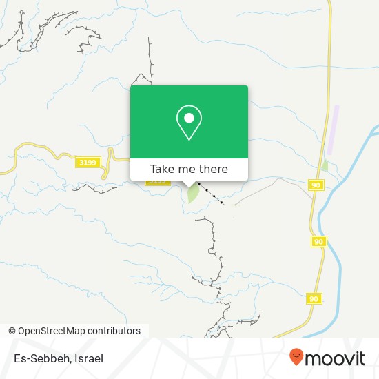 Es-Sebbeh map