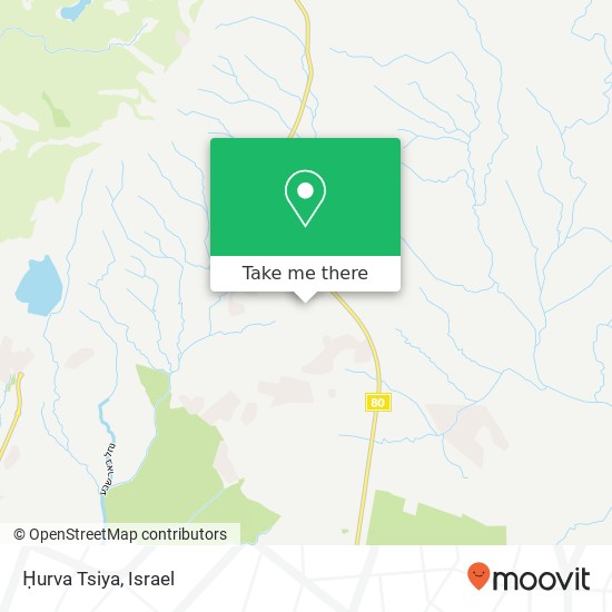 Ḥurva Tsiya map