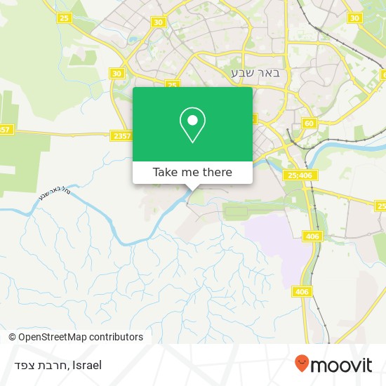 חרבת צפד map