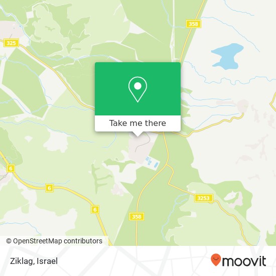 Ziklag map