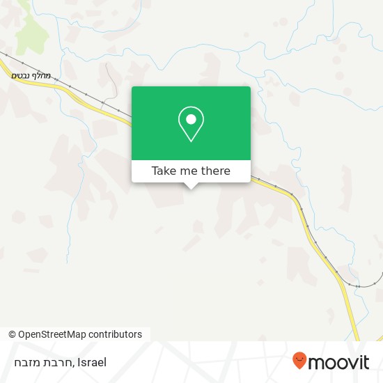 חרבת מזבח map