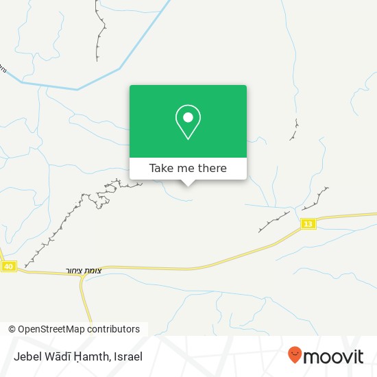 Jebel Wādī Ḥamth map
