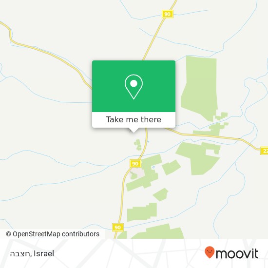 חצבה map