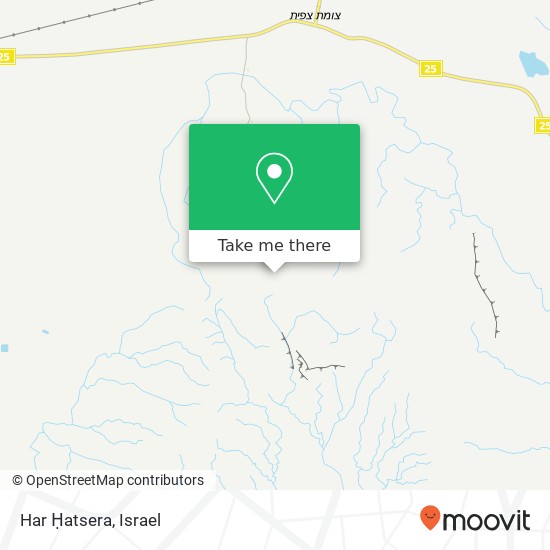 Har Ḥatsera map