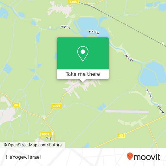 HaYogev map