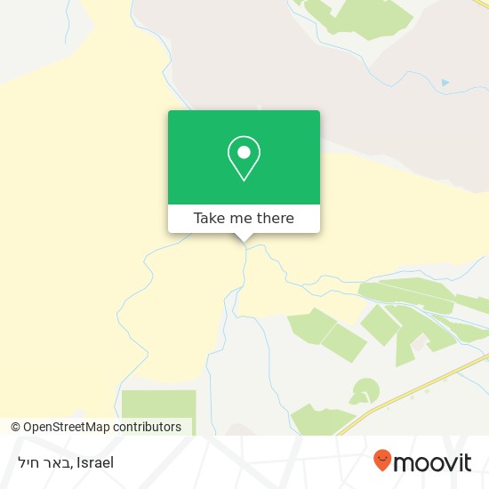 באר חיל map