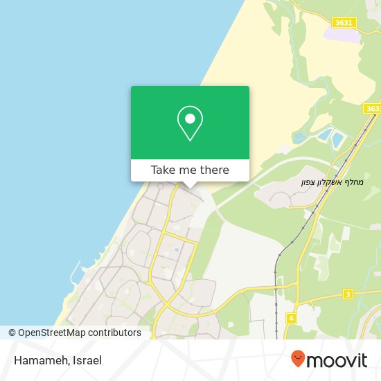 Карта Hamameh