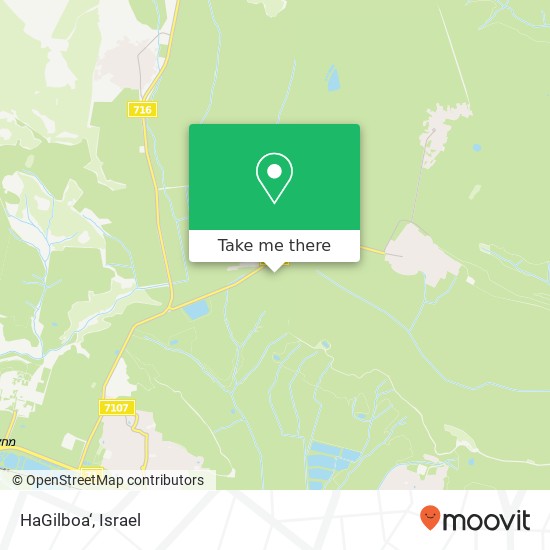 HaGilboa‘ map