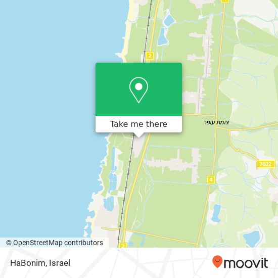 HaBonim map
