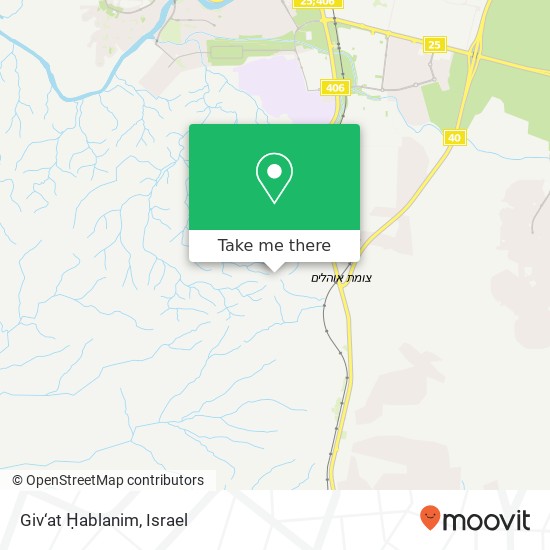 Giv‘at Ḥablanim map