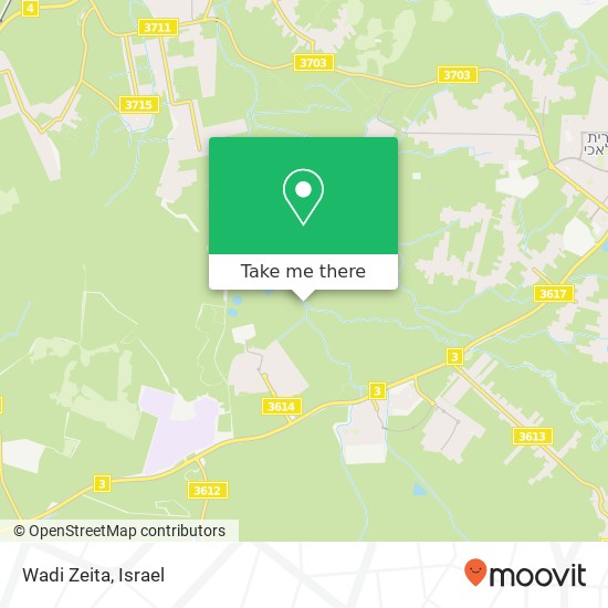 Wadi Zeita map