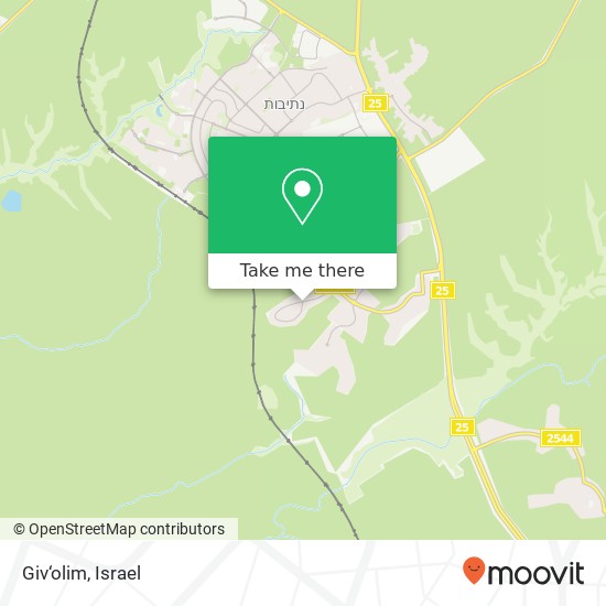 Giv‘olim map