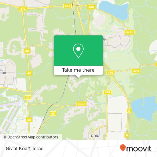 Giv‘at Koaẖ map