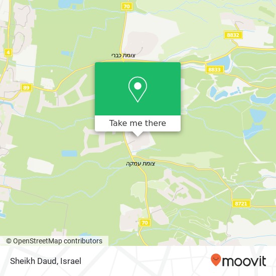 Sheikh Daud map