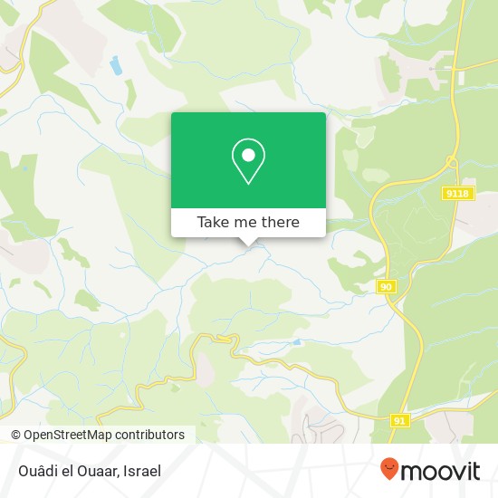 Карта Ouâdi el Ouaar