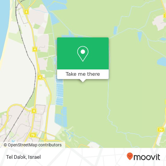 Карта Tel Da‘ok