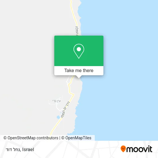 Карта נחל דוד