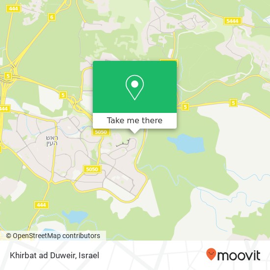 Khirbat ad Duweir map