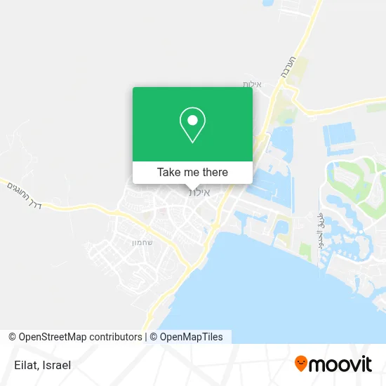 Eilat map