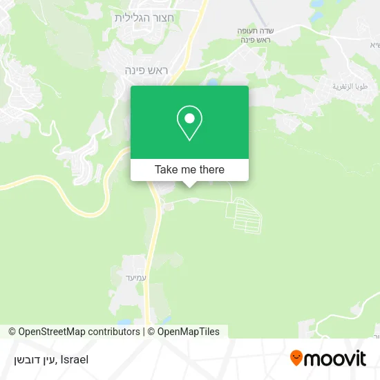 Карта עין דובשן