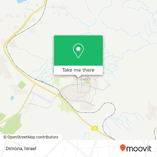 Dimóna map