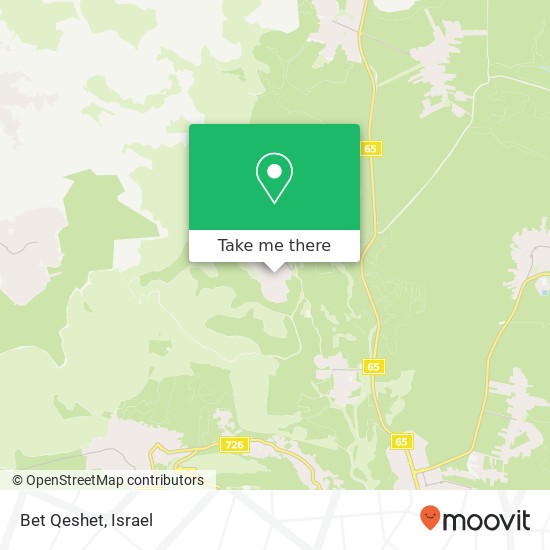 Карта Bet Qeshet