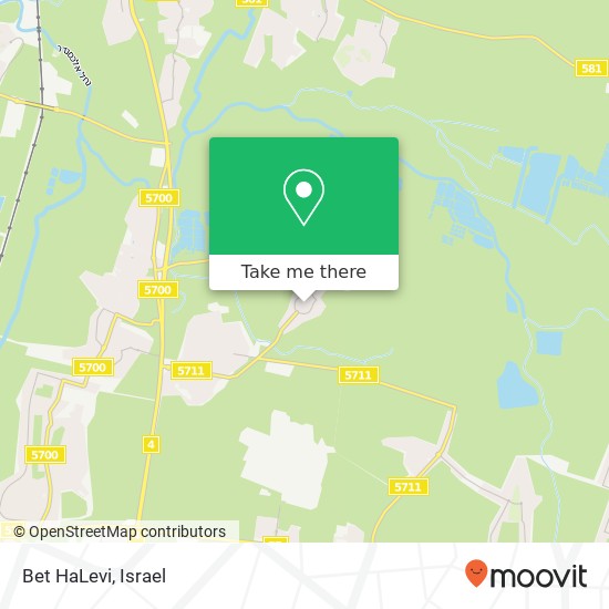 Bet HaLevi map