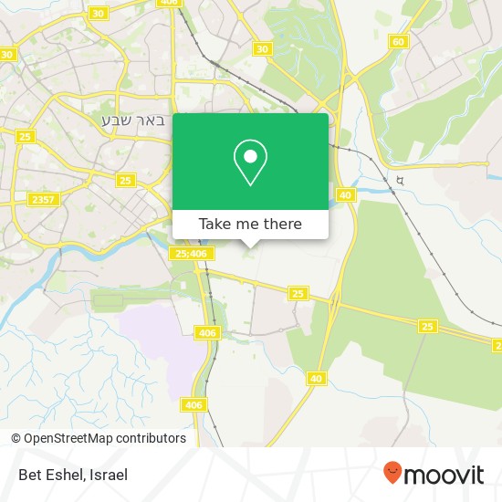 Bet Eshel map