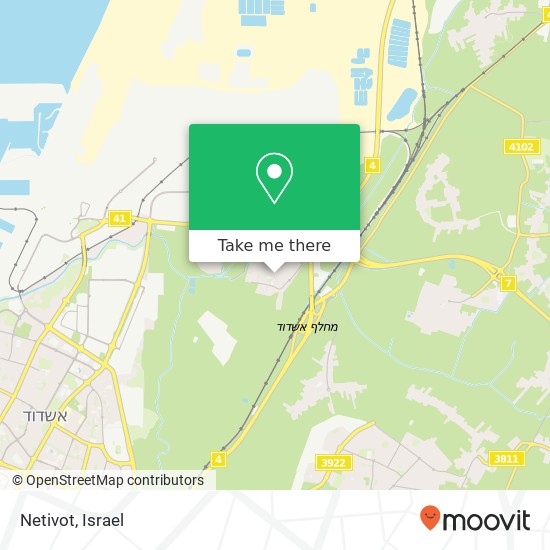 Карта Netivot