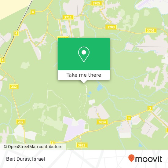 Beit Duras map