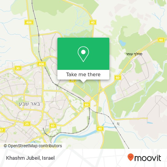 Khashm Jubeil map