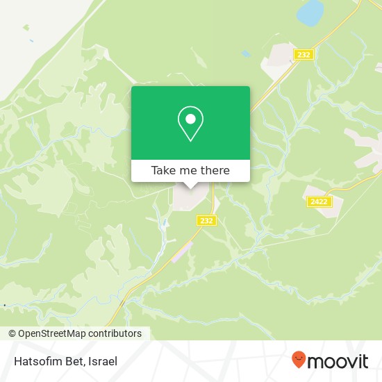 Hatsofim Bet map