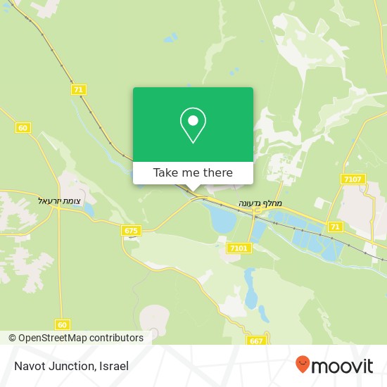 Navot Junction map