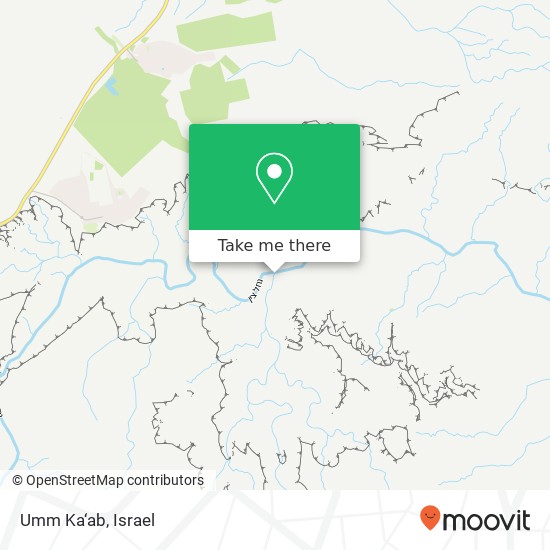 Карта Umm Ka‘ab