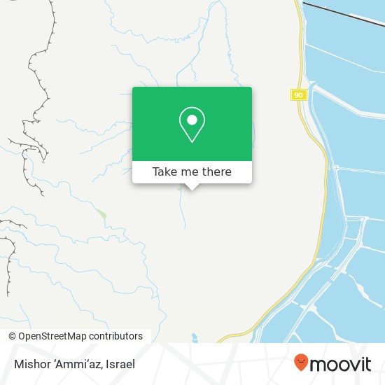 Mishor ‘Ammi‘az map
