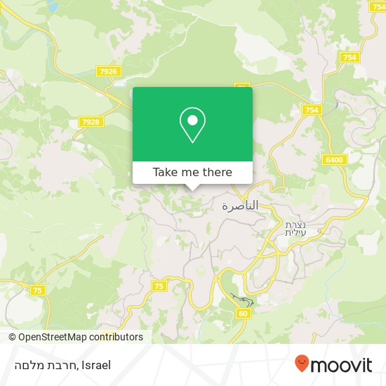 חרבת מלםה map