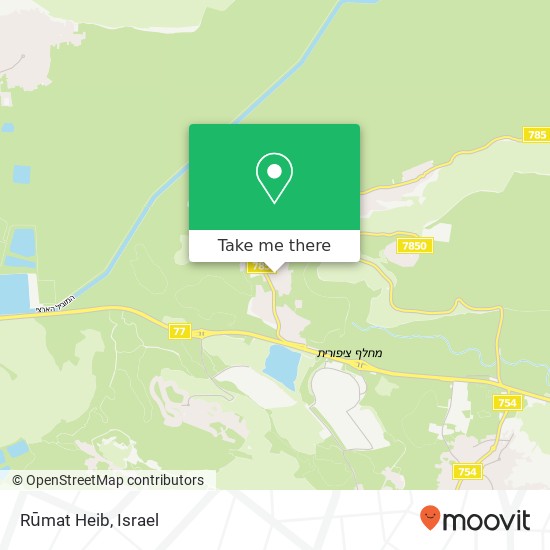 Карта Rūmat Heib