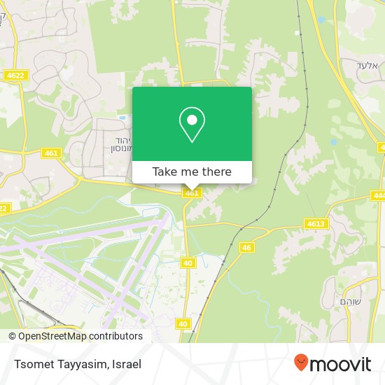 Tsomet Tayyasim map