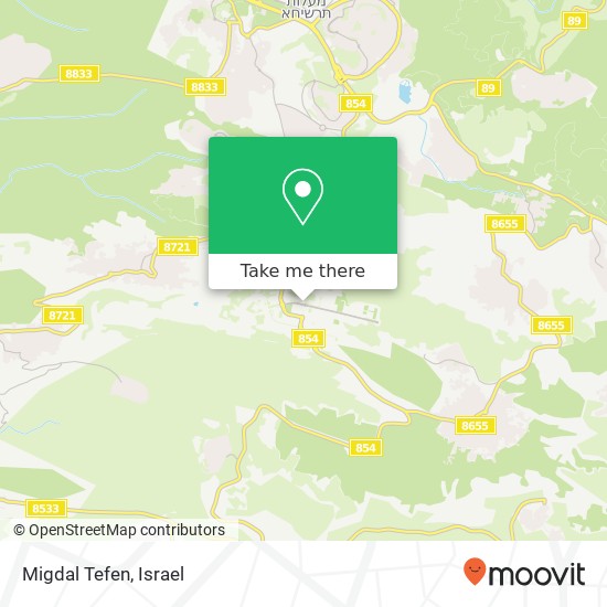 Migdal Tefen map