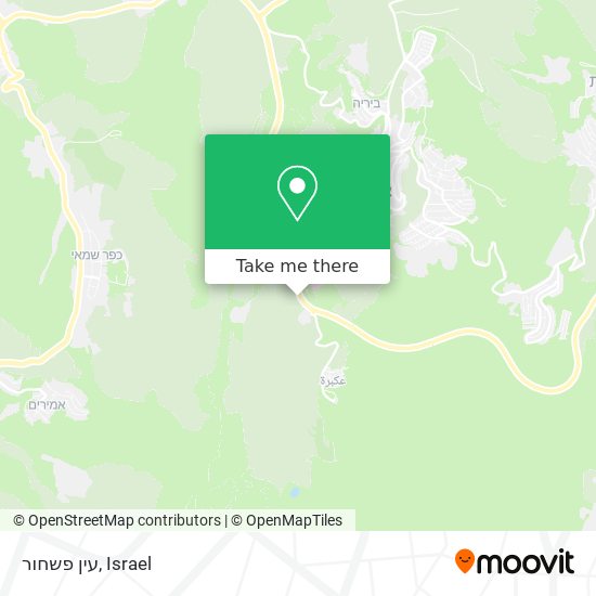 עין פשחור map