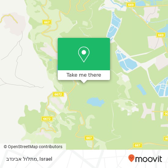 מתלול אבינדב map