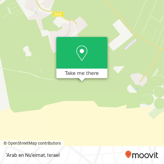 ‘Arab en Nu‘eimat map