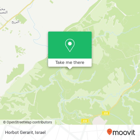 Horbot Gerarit map