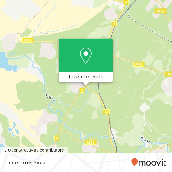 צמת מרדכי map