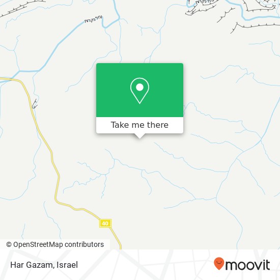Карта Har Gazam