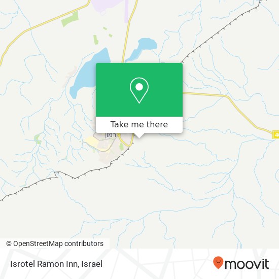 Isrotel Ramon Inn map