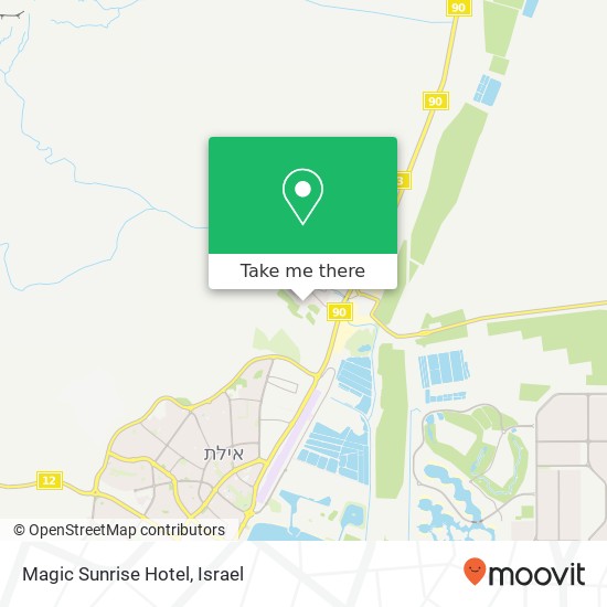 Magic Sunrise Hotel map