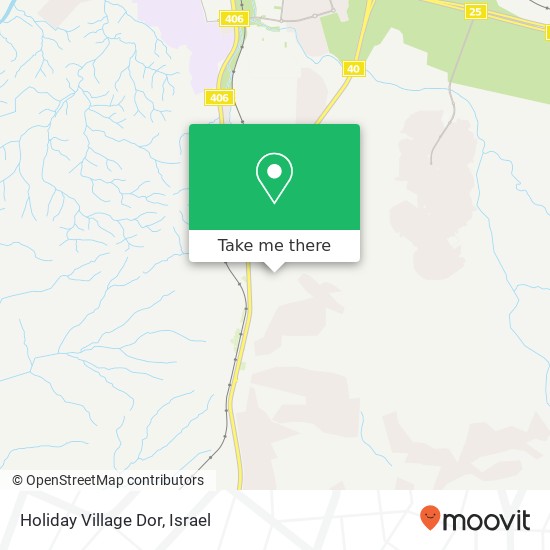 Holiday Village Dor map